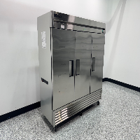 VWR Triple Door Stainless Steel Refrigerator image 0